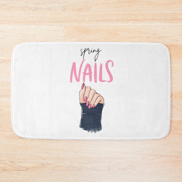 Item preview, spring nails pink spring nails designed and sold by Hamzakhotbi.
