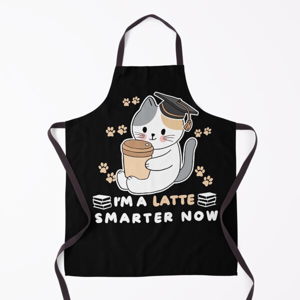 Item preview, Funny graduation saying I'm a latte smarter now graduate cat latte designed and sold by Lady-Frost.
