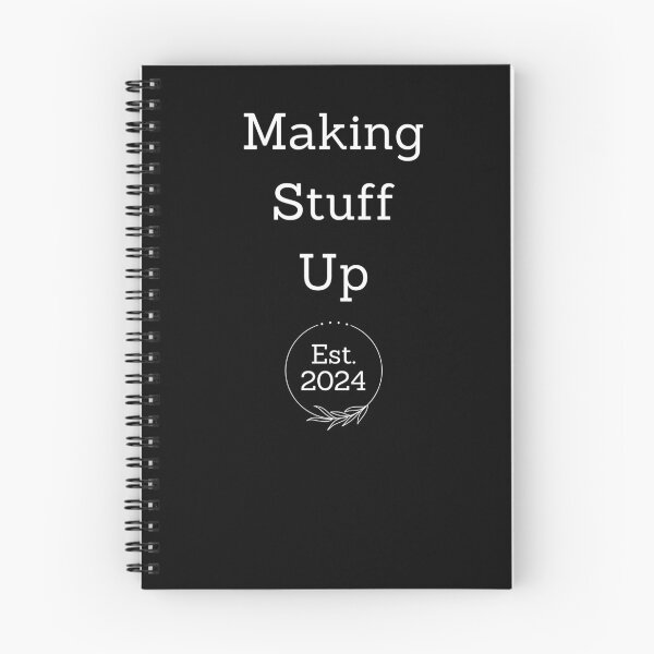 Item preview, Making Stuff Up Established 2024 Funny Author Gift designed and sold by FunkyDesignsByA.