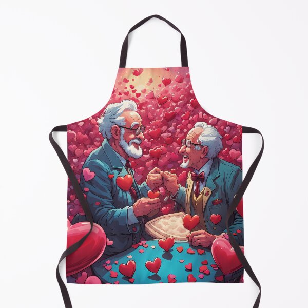 Item preview, Pensioners celebrating Valentines day designed and sold by Colin Bentham.