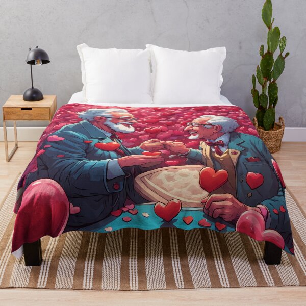Item preview, Pensioners celebrating Valentines day designed and sold by Colin Bentham.