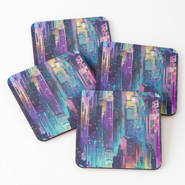 Item preview, Vibrant Cityscape designed and sold by lupesparx.