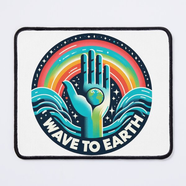 Item preview, Wave To Earth designed and sold by bouslama_shop  ⭐️⭐️⭐️⭐️⭐️.