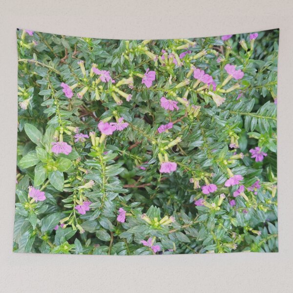 Item preview, Purple flower bush background designed and sold by natureprint2023.