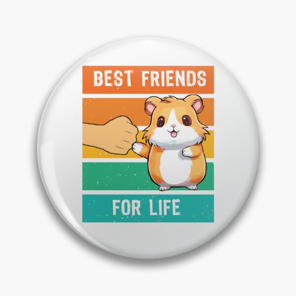 Item preview, Hamster Best Friends For Life Cute Kawaii Hamster designed and sold by stylesip.