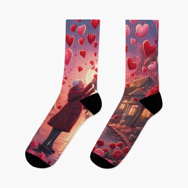Item preview, Pensioners celebrating Valentines day designed and sold by Colin Bentham.
