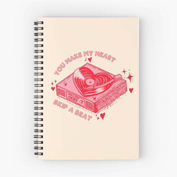 Item preview, Valentine’s Day heart shaped stereo vinyl design  designed and sold by Lina Khaled.