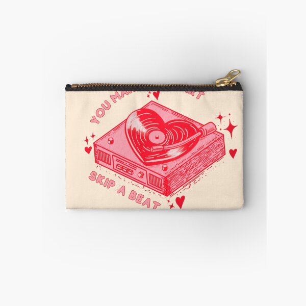 Item preview, Valentine’s Day heart shaped stereo vinyl design  designed and sold by Lina Khaled.