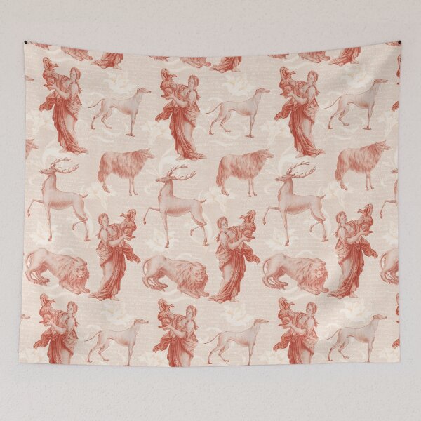 Item preview, Copy of Vintage Classical Mythology Toile de Jouy designed and sold by AntiqueImages.