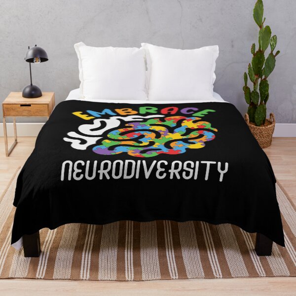 Item preview, Embrace Neurodiversity Celebrate the Spectrum Brain Autism, Autism Awareness Support, ADHD, Special Education Teacher, Social Work SLP OT  designed and sold by behindthefacts.