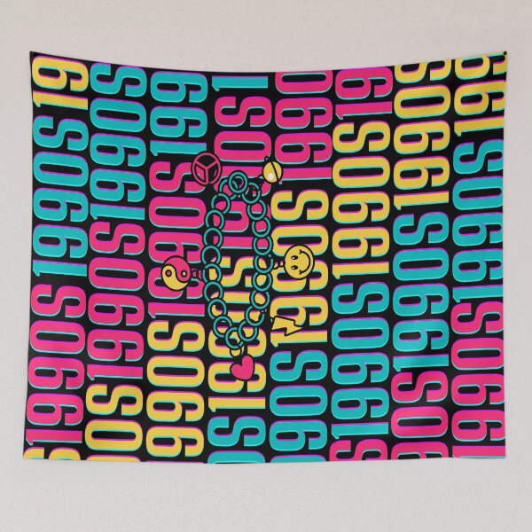 Item preview, 1990s retro design 23 - Black Background designed and sold by PunjabanJatti.