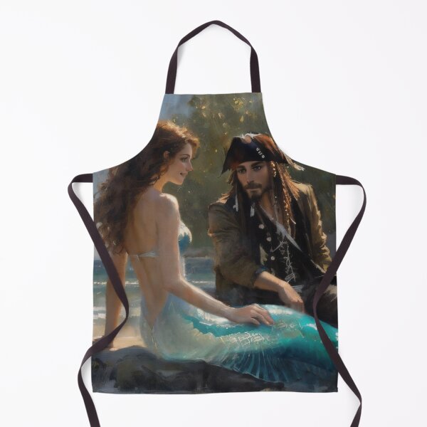 Item preview, Pirate and Mermaid designed and sold by piscesmermaid.