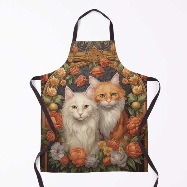 Item preview, Cats in Victorian Style Floral designed and sold by DiGi007.