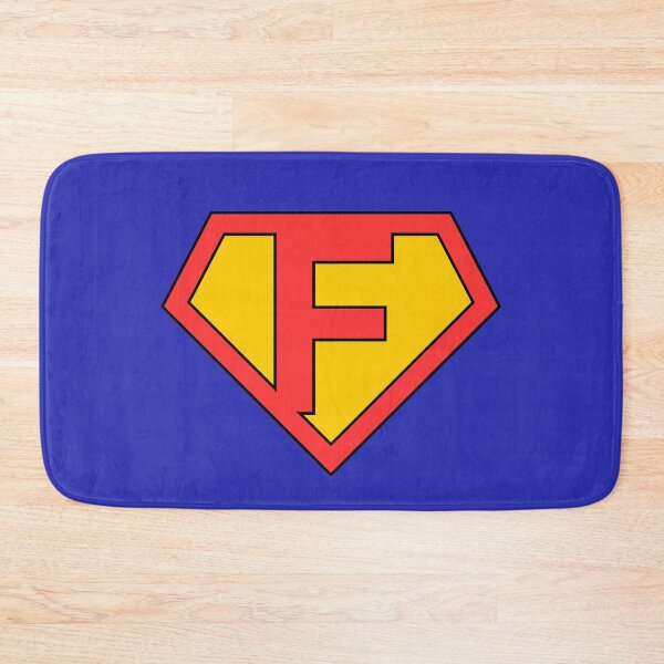 Item preview, Letter F | Super Letter | Red and Yellow designed and sold by Christiana-Art.
