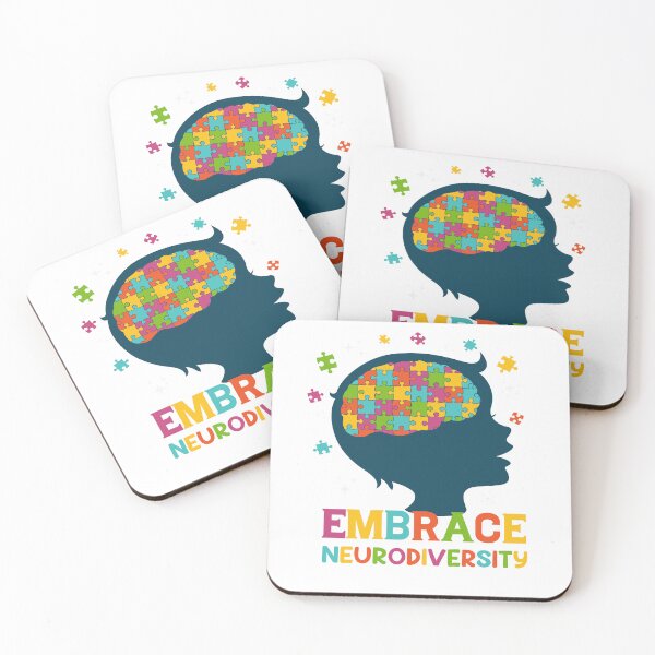 Item preview, Embrace Neurodiversity Celebrate the Spectrum Brain Autism, Autism Awareness Support, ADHD, Special Education Teacher, Social Work SLP OT  designed and sold by behindthefacts.