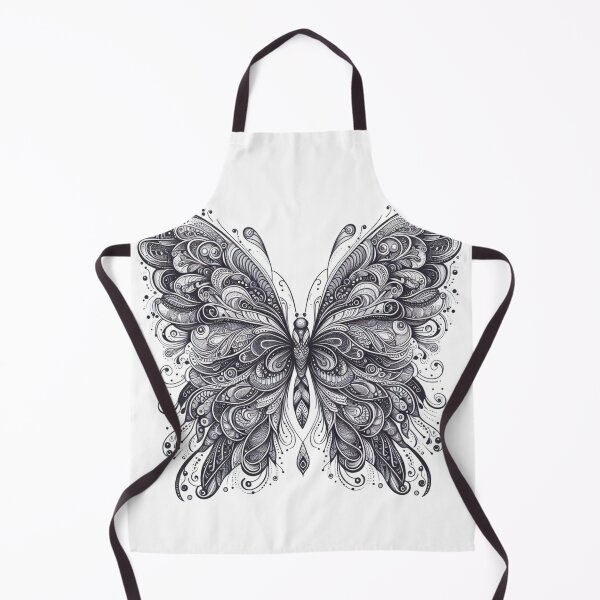 Item preview, butterfly made with drawing pencil designed and sold by ISIKPK.