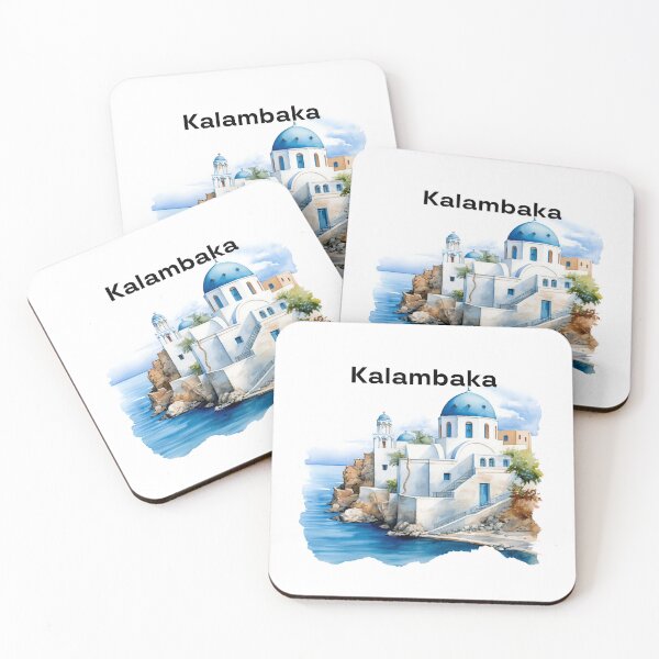 Item preview, Kalambaka Greece travel souvenir greece view designed and sold by Anna Sacha.