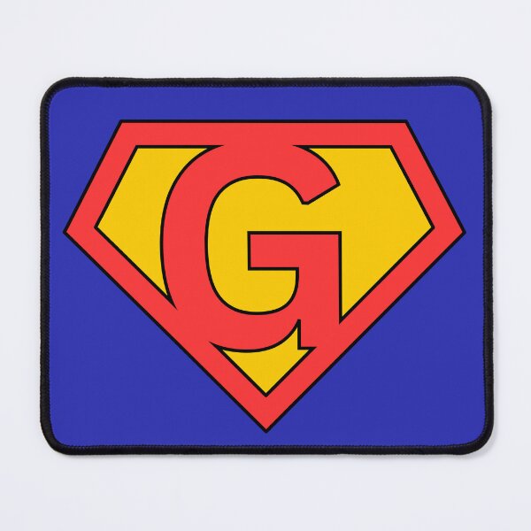 Item preview, Letter G | Super Letter | Red and Yellow designed and sold by Christiana-Art.