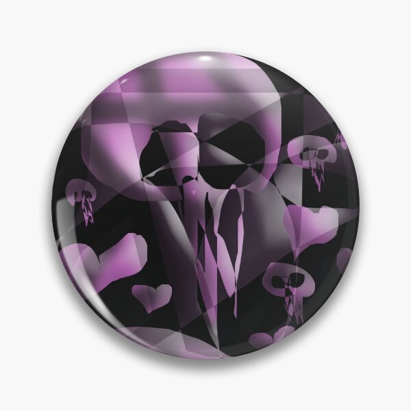 Item preview, Skulls and Hearts (Dark Pink) designed and sold by skullbal.