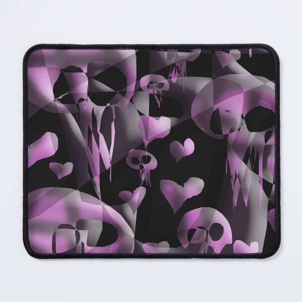 Item preview, Skulls and Hearts (Dark Pink) designed and sold by skullbal.