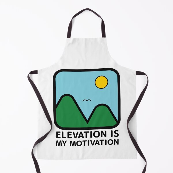Item preview, Elevation Is My Motivation, Outdoor Mountain Hiking Climbing Adventure designed and sold by Sunserize Designs.