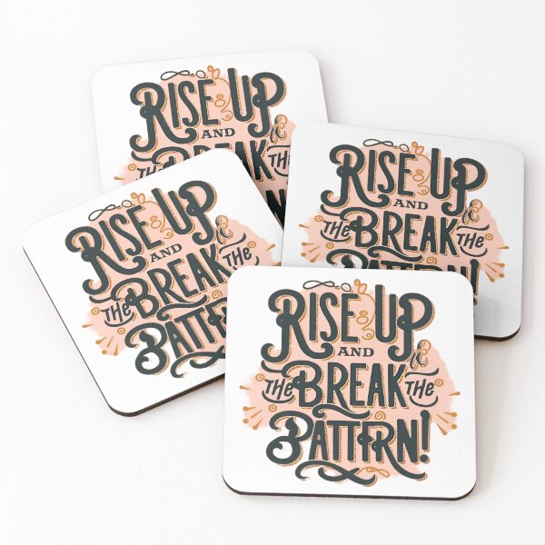 Item preview, Rise Up and Break the Pattern designed and sold by SoulfulStitches.