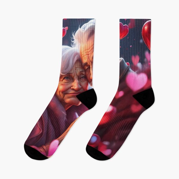 Item preview, Pensioners celebrating Valentines day designed and sold by Colin Bentham.