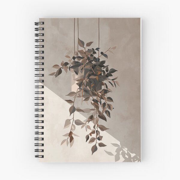 Item preview, Hanging planter - beautiful vine illustration designed and sold by Plant-shop.