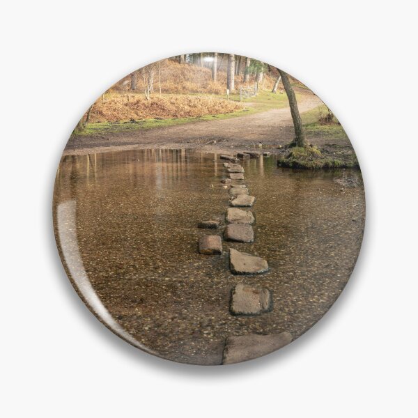Item preview, Stepping stones at Sherbrook valley, Cannock Chase, Staffordshire. designed and sold by RobThorley.