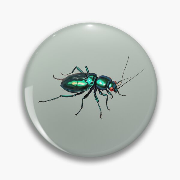 Item preview, tiger beetle- designed and sold by Atlantico54.