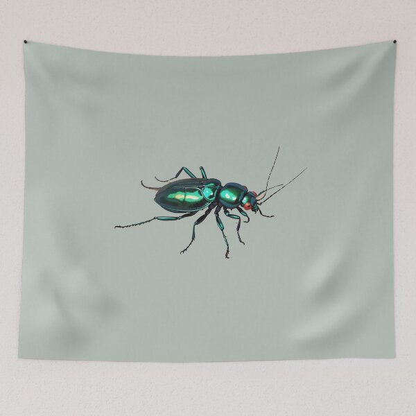 Item preview, tiger beetle- designed and sold by Atlantico54.