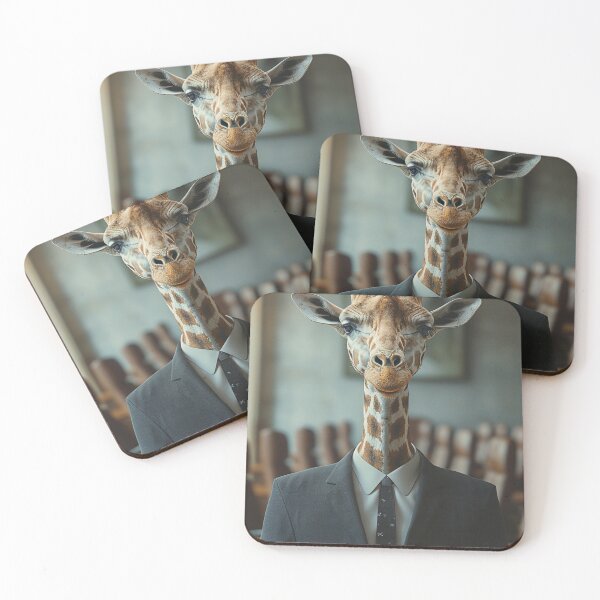 Item preview, Wall Street Banker Giraffe-Funny Stunning Amazing-C126 designed and sold by MPCFICTION.