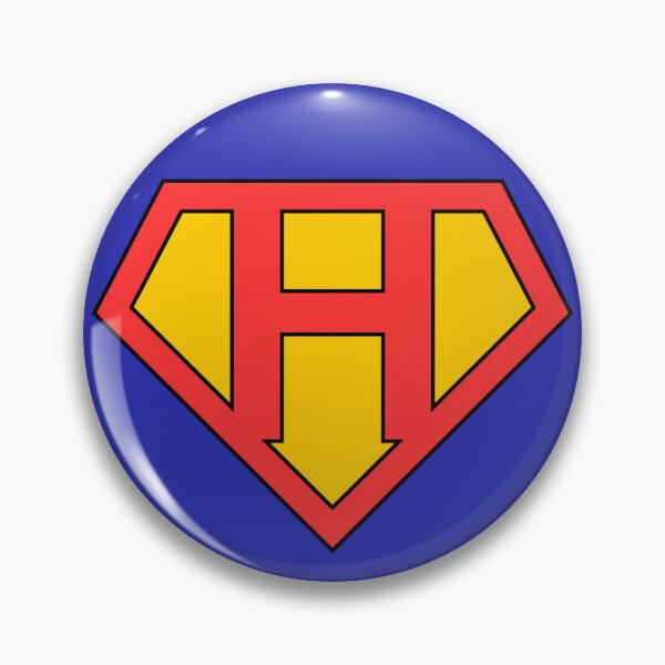 Item preview, Letter H | Super Letter | Red and Yellow designed and sold by Christiana-Art.
