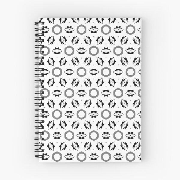 Item preview, Black & White Octagonal Flower Pattern, Abstract Designs, Unique Gifts, Digital Art Prints, Trendy Textiles, Seamless Patterns designed and sold by ATSCreationsZA.