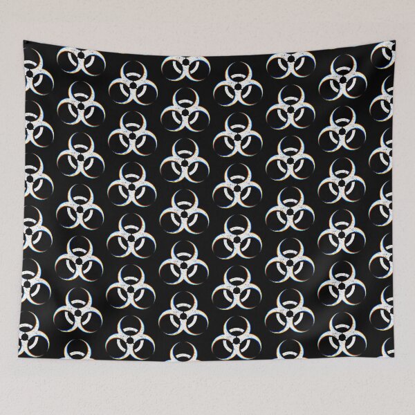 Item preview, Biohazard | HAZMAT Symbol - Chromadrift, Vintage designed and sold by Psyberspace.