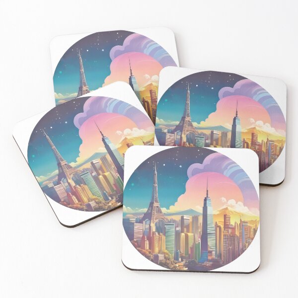 Item preview, City Lights in Gravitational Harmony (676) designed and sold by WASjourney.