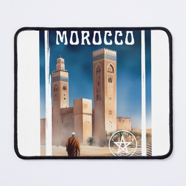 Item preview, Maroc vintage lion post morocco stickers 10 designed and sold by azghari.