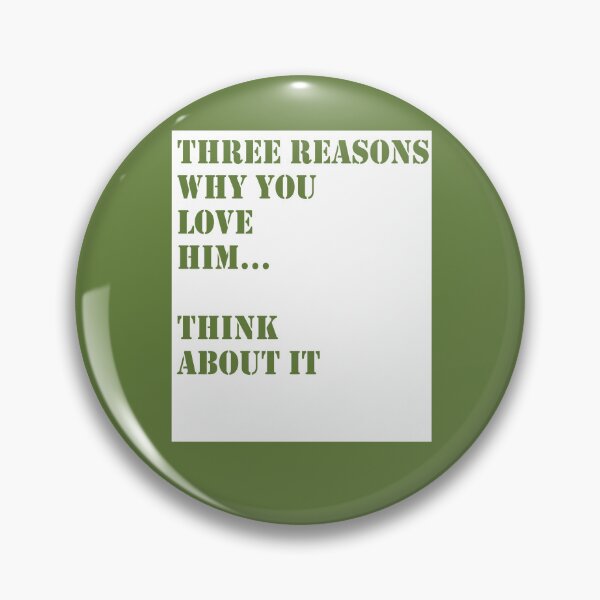 Item preview, Reasons Why I Love Him designed and sold by AdaMazingDesign.