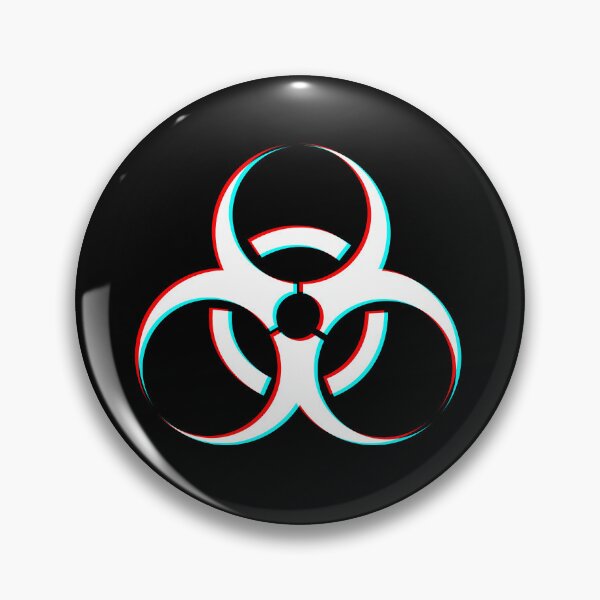 Item preview, Biohazard | HAZMAT Symbol - Chromadrift designed and sold by Psyberspace.
