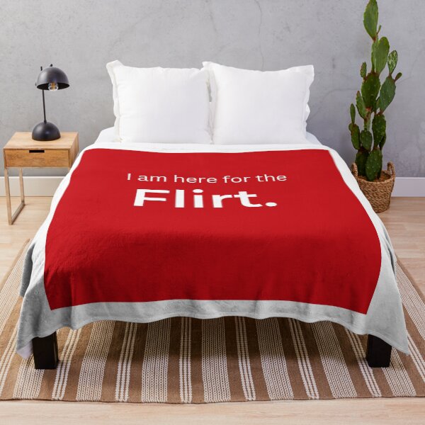 Item preview, I am here for the Flirt. (red) designed and sold by ArtifyAvangard.