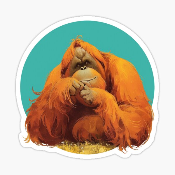 Item preview, Tapanuli Orangutan Endangered species designed and sold by SMARTKIT  DESIGNAGENCY.