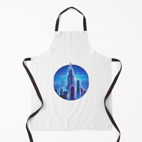 Item preview, Futuristic NYC Skylines (679) designed and sold by WASjourney.