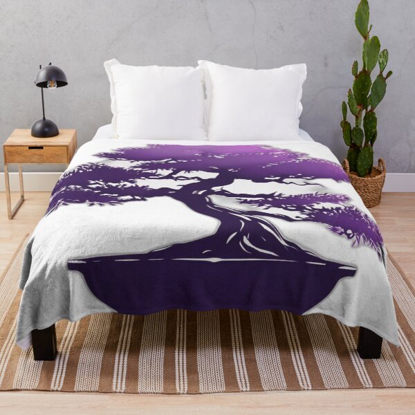 Item preview, Mystic Purple Bonsai Tree Artwork No. 29 designed and sold by cornelliusy.