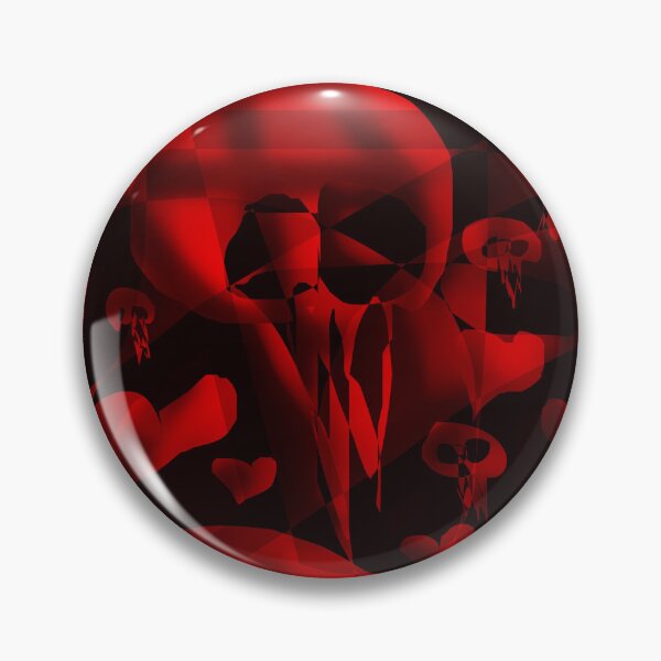Item preview, Skulls and Hearts (Black Red) designed and sold by skullbal.