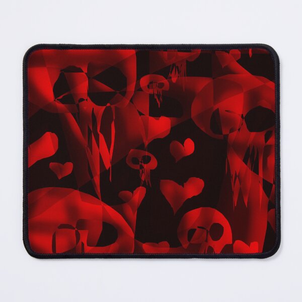 Item preview, Skulls and Hearts (Black Red) designed and sold by skullbal.