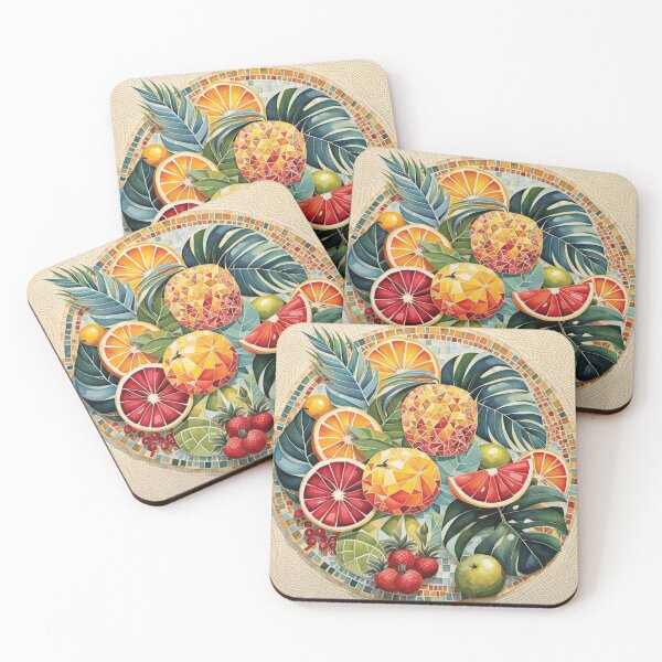 Item preview, A bowl of yummy tropical fruits designed and sold by O-and-Co.