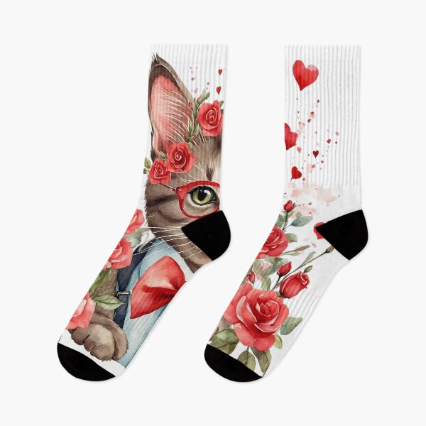 Item preview, cute cat with glasses designed and sold by Arextr.
