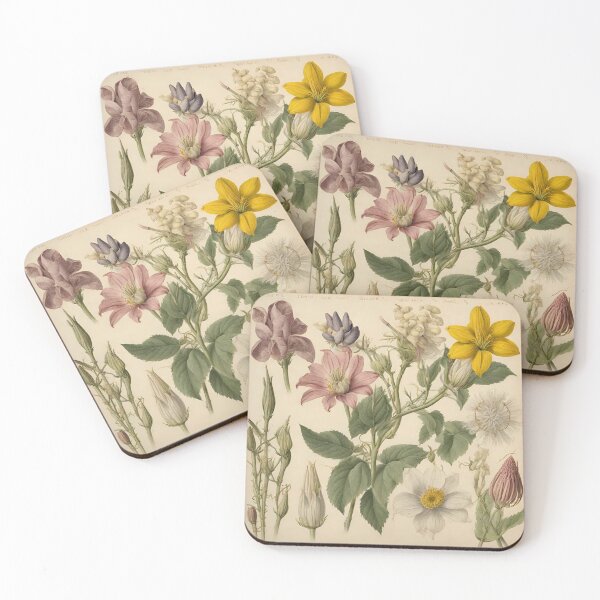 Item preview, Botanical (flowers a) designed and sold by BoxcarDesigns.