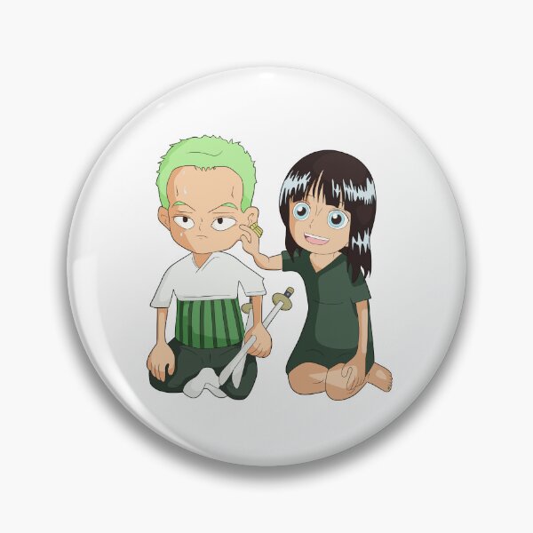 Item preview, Nico Robin Pinches Zoro: Unique Pirate Design for Fans designed and sold by Toky-Anime.