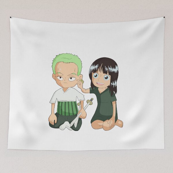 Item preview, Nico Robin Pinches Zoro: Unique Pirate Design for Fans designed and sold by Toky-Anime.